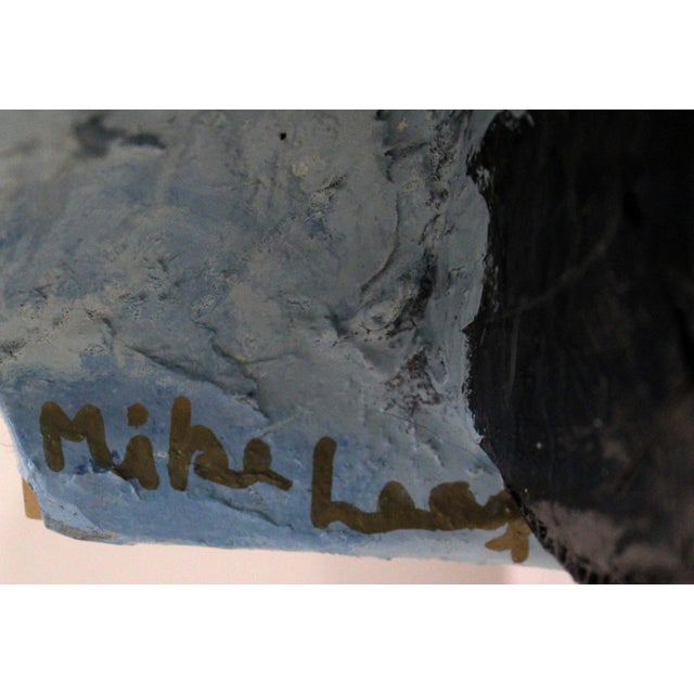 Contemporary Whimsical Mike Leaf the Messiah, Bob Dylan & the Rebbe Paper Mache For Sale - Image 12 of 12