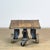 Industrial Industrial Iron and Pine Coffee Table, 1960s For Sale - Image 3 of 12