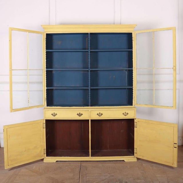 West Country Glazed Kitchen Dresser For Sale - Image 9 of 11