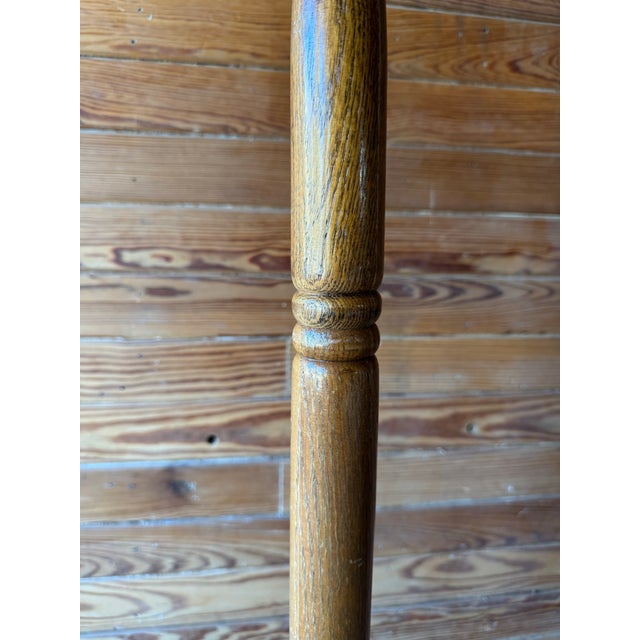 Thonet Early 20th Century Thonet-Style Oak Bentwood Coat & Hat Rack/Hall Tree For Sale - Image 4 of 8