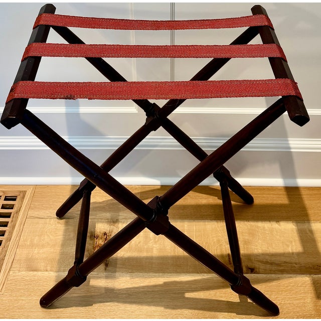 Wood Mahogany Butler’s Tray Table, England, Circa 1890 For Sale - Image 7 of 8