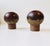 Mushroom Vases by Aage Würtz for Würtz Studio, 1970s, Set of 2 For Sale - Image 4 of 7
