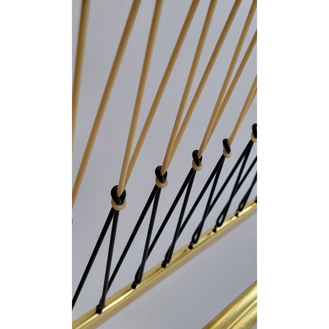 Metal Mid-Century Modern Wall-Mounted Coat Rack, 1950s For Sale - Image 7 of 11