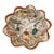 Vintage 1940s Hand Painted Scalloped Bowl Made in Occupied Japan For Sale