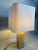 Hollywood Regency Vintage Travertine Table Lamp, 1970s For Sale - Image 3 of 9
