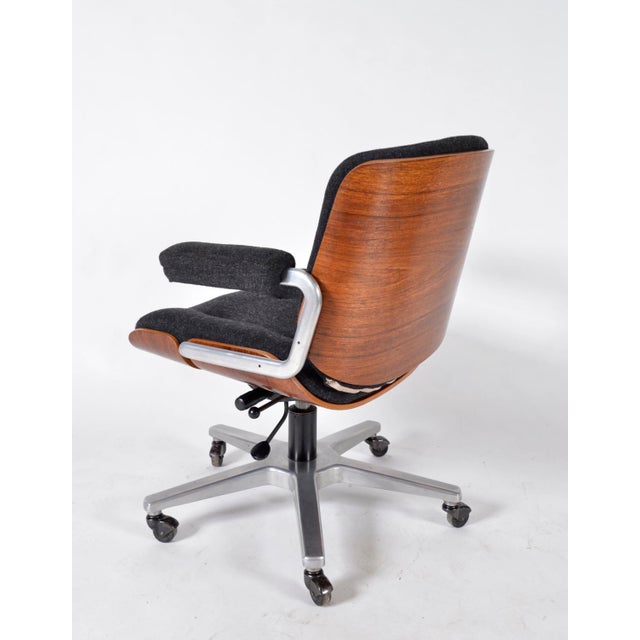 1960s Vintage Pasal Giroflex Adjustable Desk Chair by Karl Dittert for Stoll, 1970s For Sale - Image 5 of 18