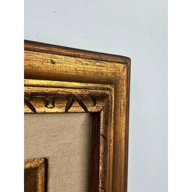 Sandu Liberman Rabbi With Young Girl Lithograph Signed, Numbered & Framed 1960's For Sale - Image 12 of 14