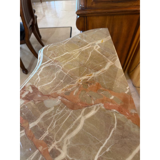 Mid-20th Century Italian Colombo Mobili French Napoleon III Style Marquetry Credenza For Sale - Image 11 of 12