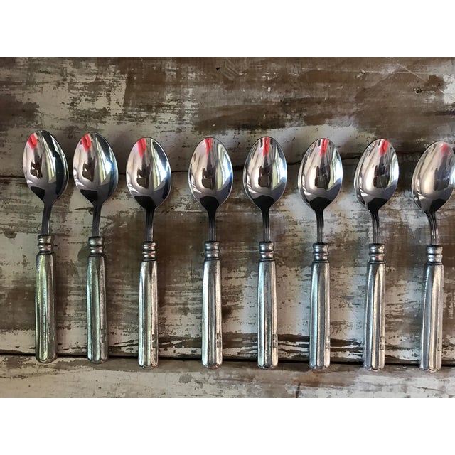 Williams Sonoma Alton Pewter Flatware Set of 5 Chairish