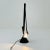 Metal Black Aluminum Zelig Table Lamp by Walter A. Monici for Lumina, 1980s For Sale - Image 7 of 10