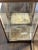 Louis XVI style display cabinet in wood and glass, dating from the 19th century. It features a fully glazed structure...
