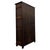 Antique Early 20th Century English Oak Open Bookcase For Sale - Image 10 of 13