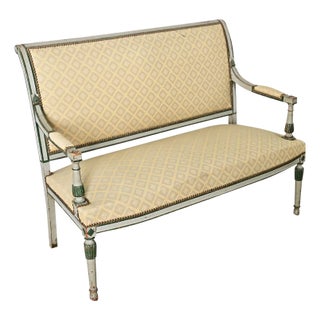 French 19th Century Directoire Settee For Sale