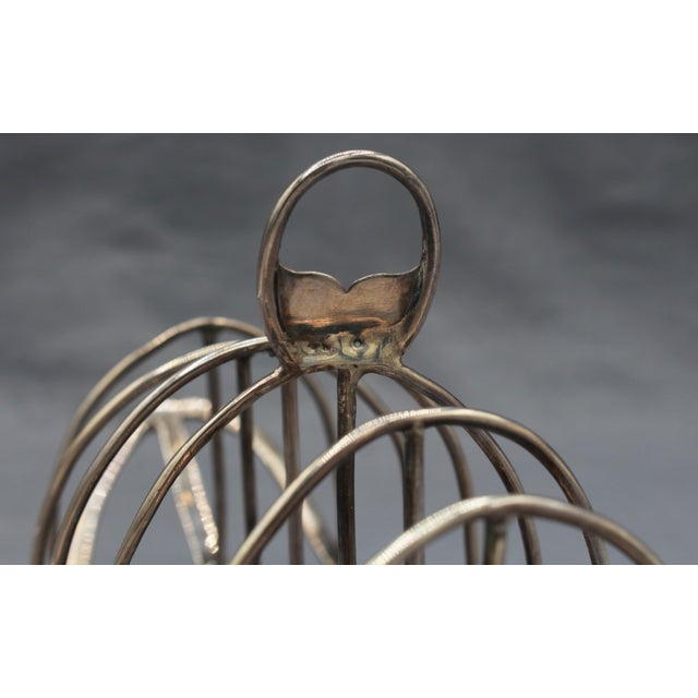 1797 Sterling Silver Toast Rack by James Kidder For Sale In Raleigh - Image 6 of 10