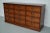 Industrial Vintage Dutch Cherry Apothecary Cabinet, 1930s For Sale - Image 3 of 14