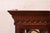 Wood Georgian Carved Mahogany Lighted Bookcase or Display Cabinet by Craftique For Sale - Image 7 of 15