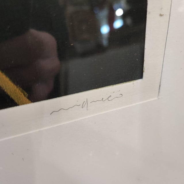 Migneco, Sitting Man, Print For Sale - Image 5 of 8