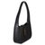 Boho Chic Black Smooth Calfskin Mini Le 5 A 7 Hobo For Sale - Image 3 of 8