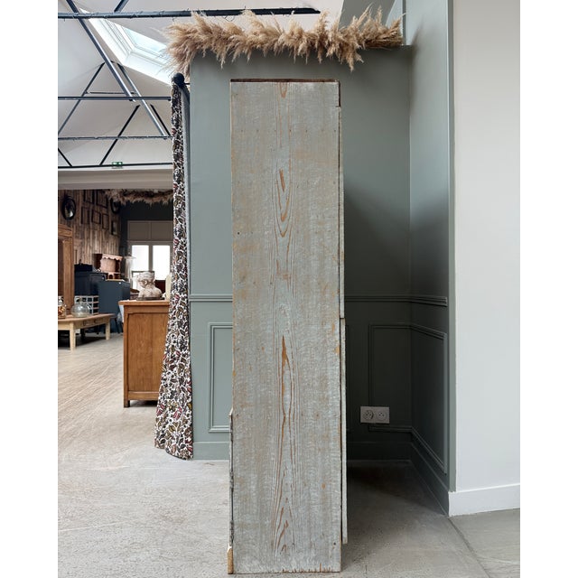 Industrial Pine Locker-Style Cabinet, 1950s For Sale - Image 3 of 14
