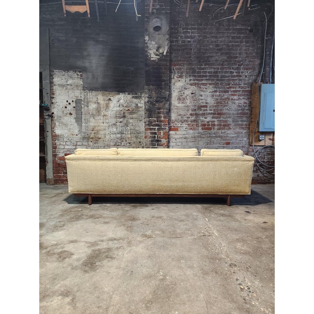 Mid-Century Modern Frank Lloyd Wright Taliesin Sofa, Mahogany, Mid-Century Modern, 1955 For Sale - Image 3 of 11