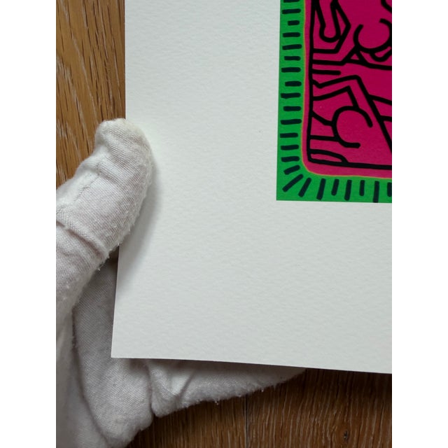 Pop Art Keith Haring (1958-1990), Untitled, Copyright Keith Haring Foundation, Licensed by Artestar New York, Printed in the Uk For Sale - Image 3 of 9
