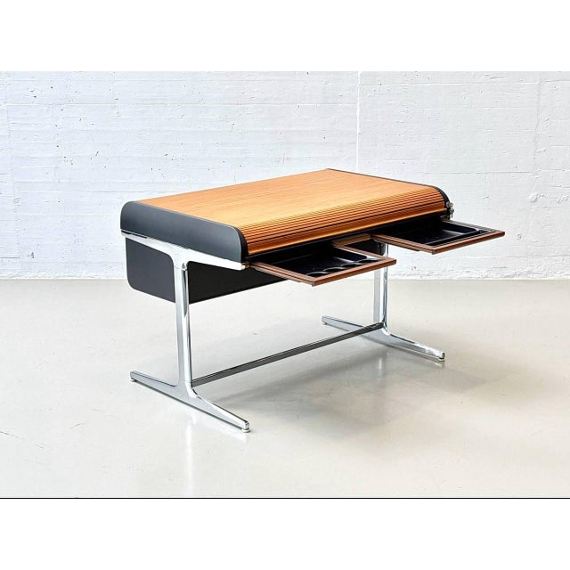 Action Office Series Rolltop Desk by Georg Nelson for Herman Miller, 1960s For Sale - Image 10 of 18
