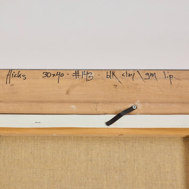 Late 20th Century Oil on Canvas Painting of Ron Hicks, Framed For Sale - Image 9 of 10