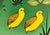 Mid 20th Century Arturo Alcala Mexican Folk Art Painting – Landscape With Birds, Owls, Elephants For Sale In San Francisco - Image 6 of 15