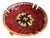 Salvador Teran Brass and Glass Decorative Bowl For Sale