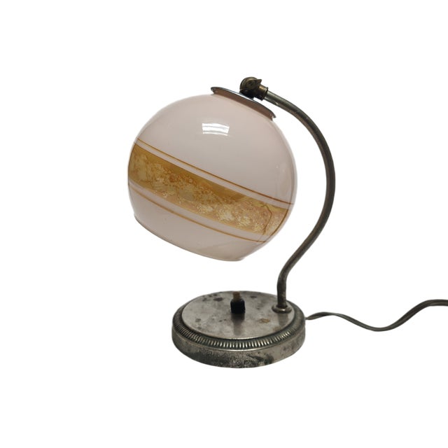 Art Deco Bedside Lamp, Belgium, 1950s For Sale - Image 14 of 14