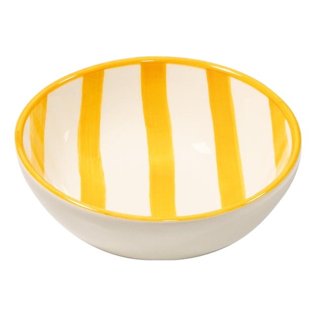 Lido Small Bowl Set of 4 - Yellow For Sale