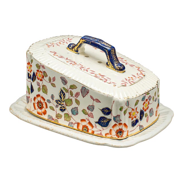 1900's Antique Decorative Cheese Keeper For Sale