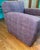 Transitional A. Rudin Pristine Custom Armchair in Vibrant Multi-Color Textured Tweed For Sale - Image 3 of 5