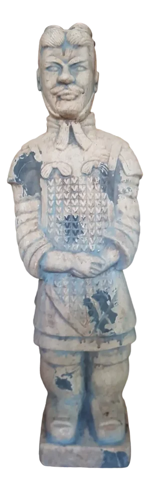 Chinese Terracotta Officer Warrior Soldier Big Statue