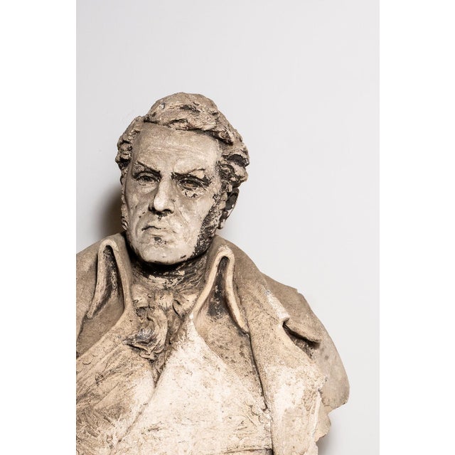 Antique French Military/Gentleman Bust For Sale - Image 4 of 13
