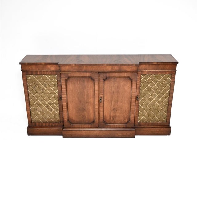 Georgian Grill Front Sideboard, 1930s For Sale - Image 10 of 10