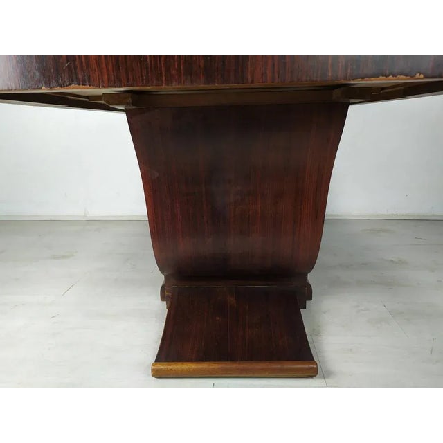 Art Deco Walnut Cradle Table For Sale - Image 6 of 18