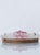 Small Venetian Wall Mirror in Murano Glass with Pink Flowers from Fratelli Tosi, 1970s For Sale - Image 6 of 8