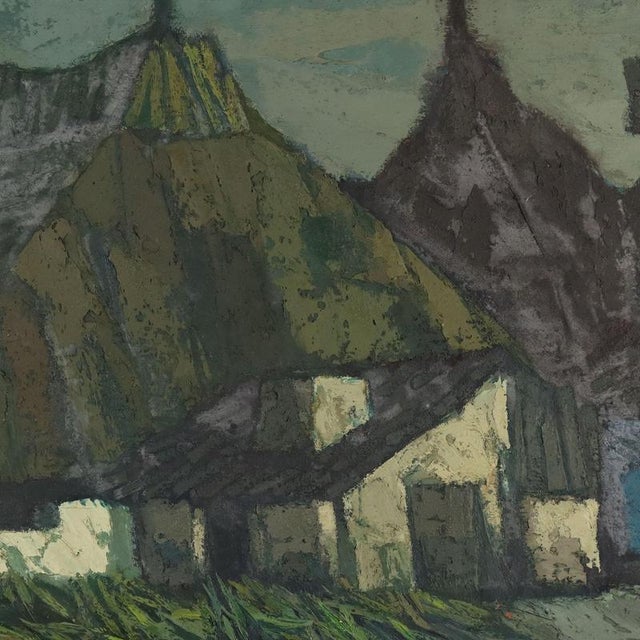 Enrico Schiavinato, Modernist Still Life, 1963, Oil on Canvas For Sale - Image 3 of 12