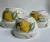 Vintage Set of 3 Maxcera Corp. "Watercolor Lemon" Ceramic Nesting Bowls For Sale - Image 14 of 18