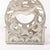 Metal Art Deco Nickeled Bronze Magazine Stand of Stylized Leaping Greyhound For Sale - Image 7 of 15