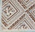 Brown Vintage 1970's Schumacher X Vera Neumann "Bandana" Cotton Fabric- 3.75 Yds For Sale - Image 8 of 8