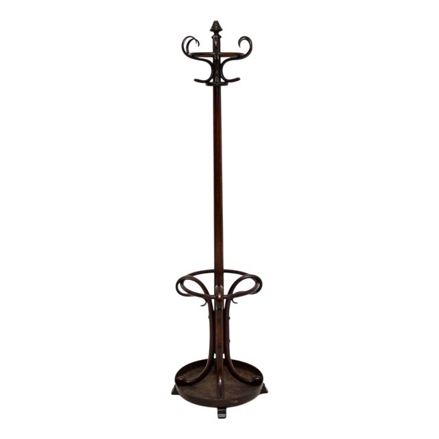 Antique Bentwood Coat Rack, 1890 For Sale