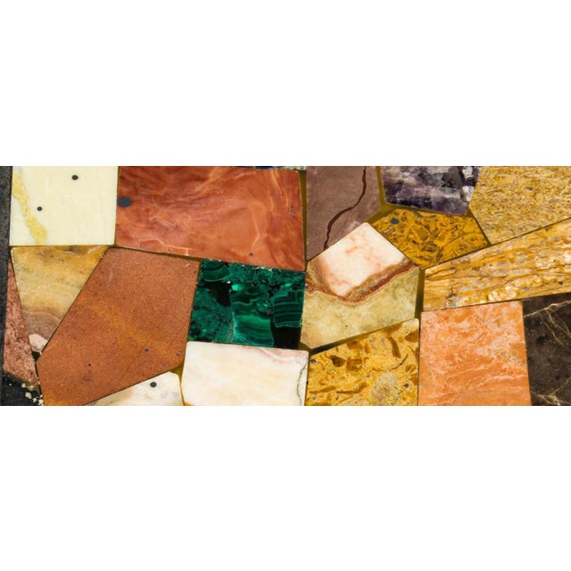 This is a superb decorative antique Italian Grand Tour marble Pietra Dura mounted desk paperweight, circa 1880 in date....