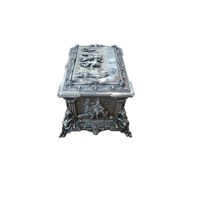 19th Century Jewelry Box, 1890 For Sale - Image 3 of 9