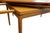 Johannes Andersen Oak Dining Table by Johannes Andersen for Chr. Linnebergs Møbelfabrik, 1960s For Sale - Image 4 of 9