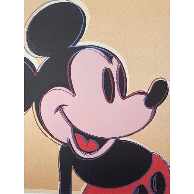 After Andy Warhol, Mickey Mouse, 1980s, Lithograph For Sale - Image 4 of 9