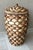 Late 20th Century Late 20th-Century Nicely-Sized Mixed Media Natural Fiber Lidded Hamper Basket For Sale - Image 5 of 12