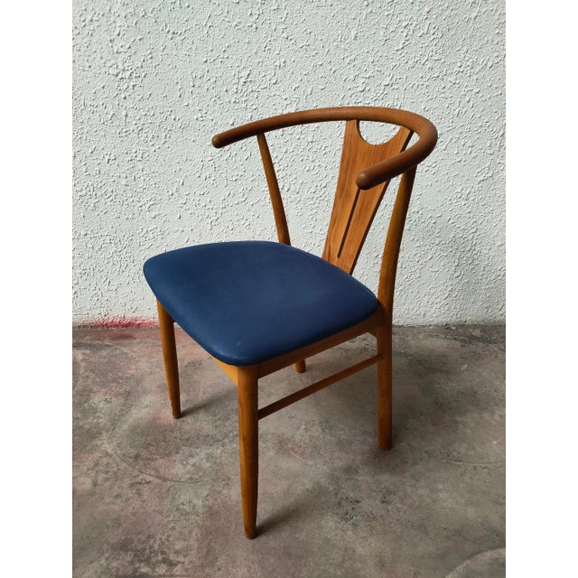 Vintage Danish Chairs, 1980, Set of 4, in Very Good conditions. Designed 1980 to 1989