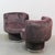1970s Pop-Style Plush Lounge Chairs, 1970s, Set of 2 For Sale - Image 5 of 6